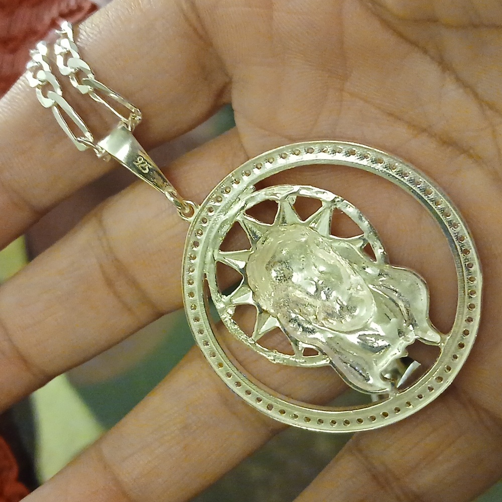 925 Pendant On Chain - Picture 4 of 8